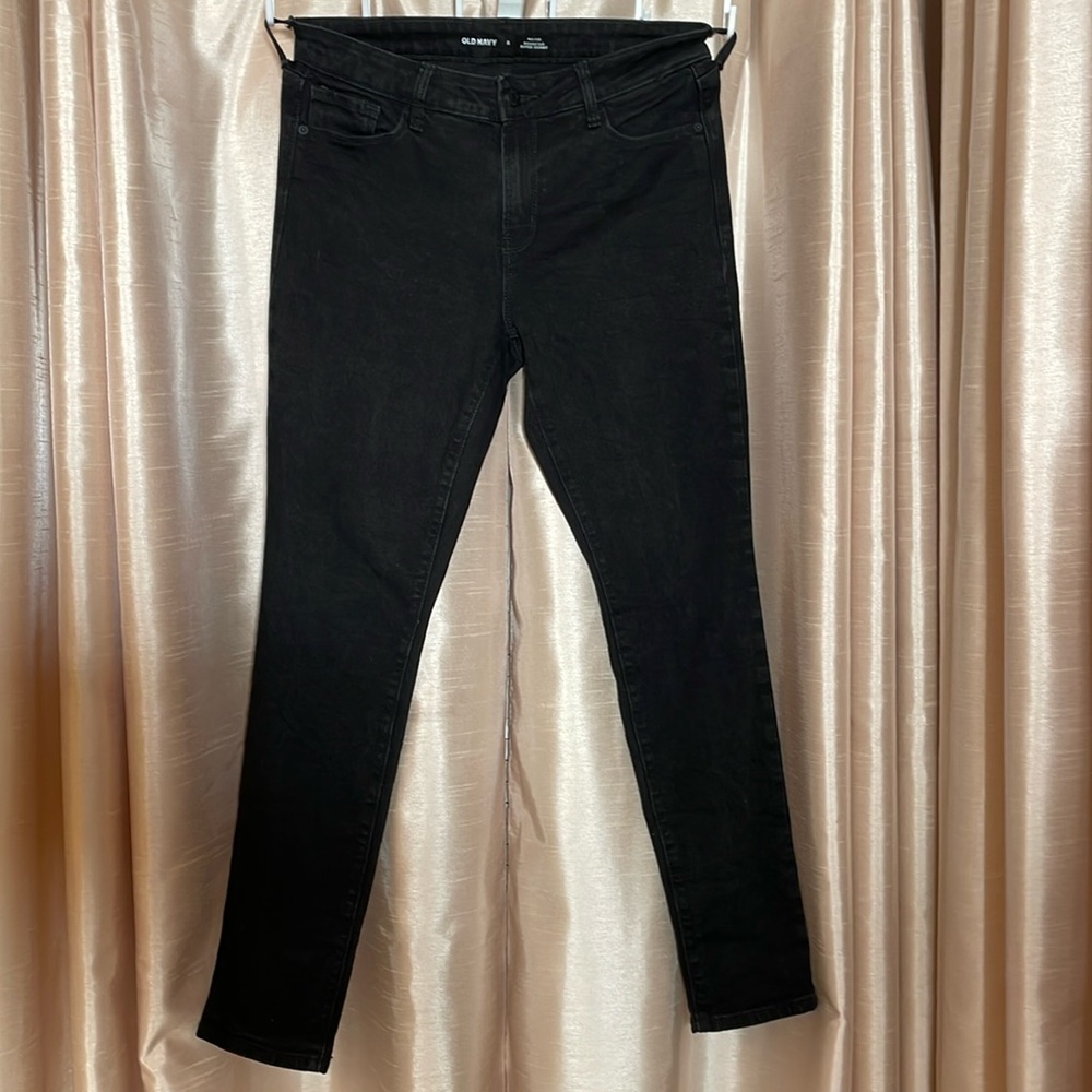 Old Navy midrise super skinny jeans, size 8, NWOT